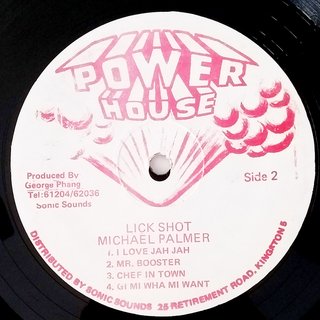 LP Michael Palmer - Lick Shot (Original JA Press) [VG+] - Subcultura