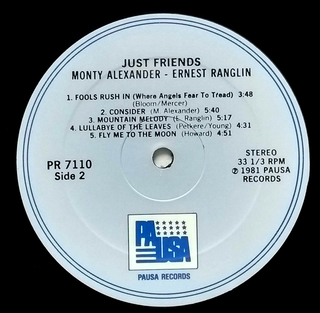 LP Monty Alexander & Ernest Ranglin - Just Friends [VG+] - Subcultura
