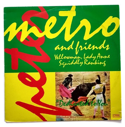 LP Peter Metro & Yellowman, Lady Anne, Squiddly Ranking - Dedicated To You (Original Press)