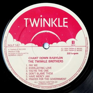 LP Twinkle Brothers - Chant Down Babylon (Original Press) [VG+] - Subcultura