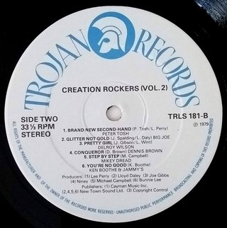 LP V.A. - Creation Rockers Vol. 2 (Original Press) [VG+] - Subcultura