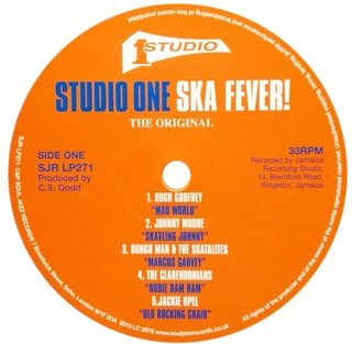 LP V.A. - Studio One Ska Fever! [VG] - Subcultura