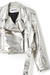 Campera cross plata (cuero) - comprar online