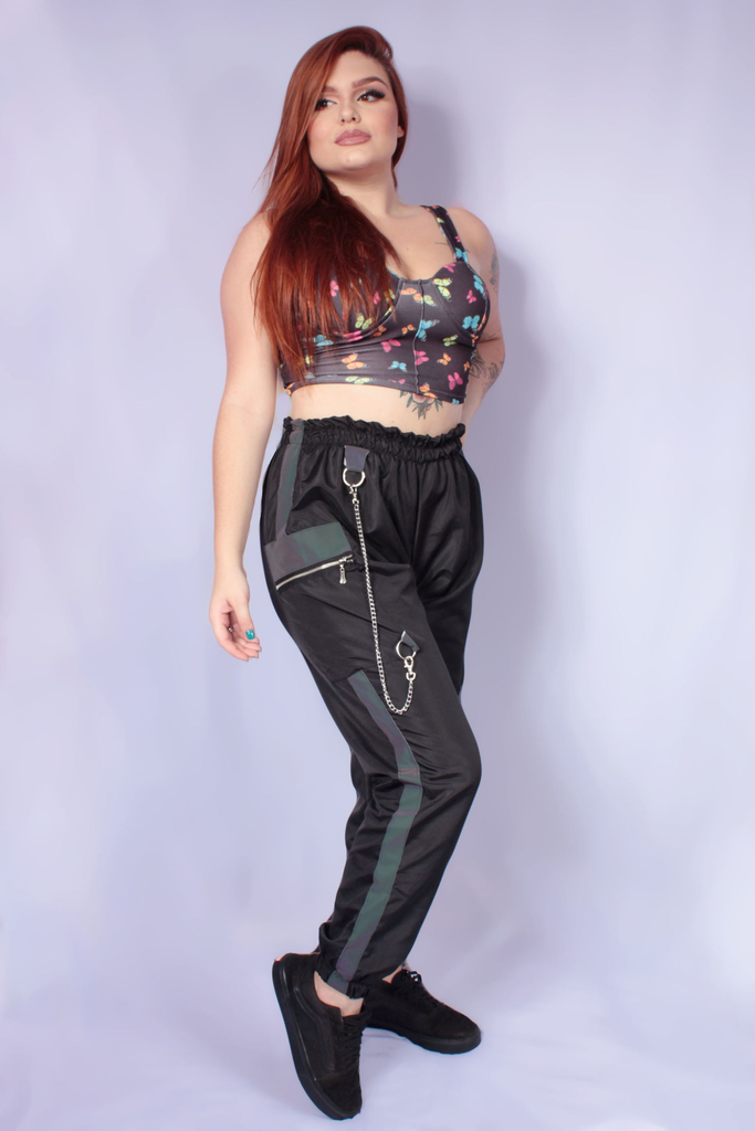 Calça jogger feminina estilo blogueira tumblr outlet