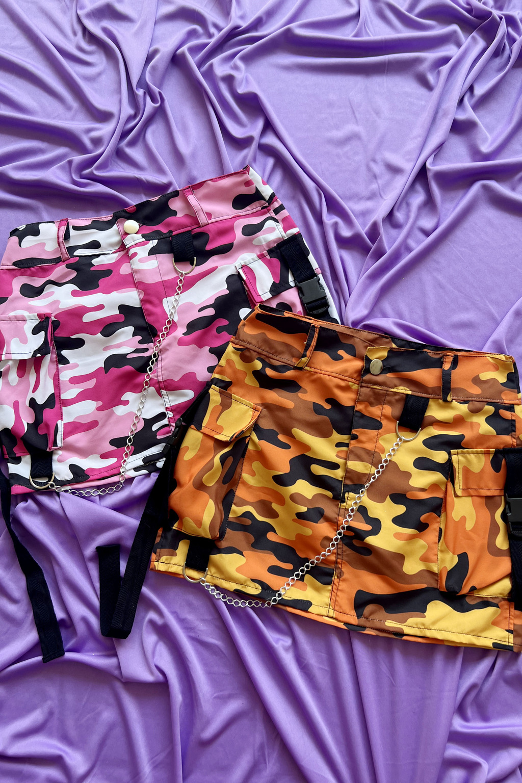 Short saia camuflado sale