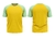 Camiseta Raglan Amarelo Ouro - Nova Camiseta