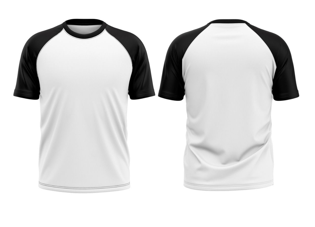 Camiseta Raglan Branco - Comprar em Nova Camiseta