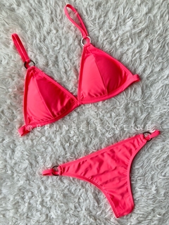 Bikini arandelas fucsia conjunto - $21240 transfe