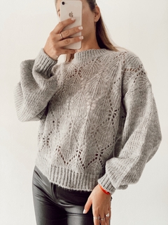 sweater calado - 4 colores en internet