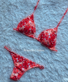 Bikini flower conjunto - Brunella Online