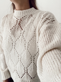 Imagen de sweater calado - 4 colores