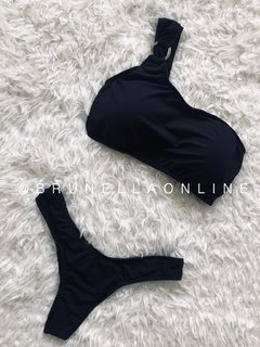 bikini top black conjunto