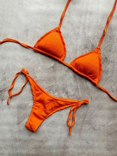 Bikini clasica texturada conjunto - comprar online