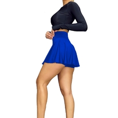 FALDA SHORT AZUL