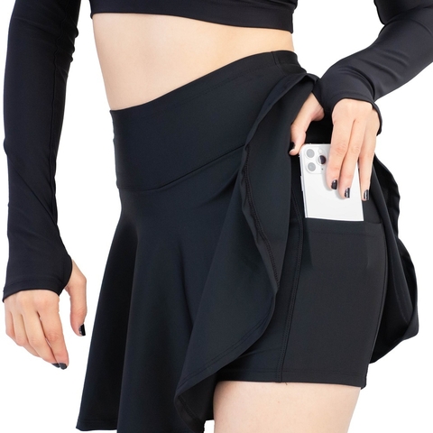 Falda con short new arrivals