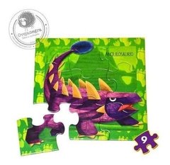Rompecabezas Dinosaurio - Chapó Loló juguetería didáctica  