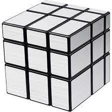 Cubo Rubik Moyu Mei Long Mirror Cube 3x3x3 Dorado Espejado Cubo Magico