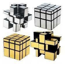 Cubo Rubik Moyu Mei Long Mirror Cube 3x3x3 Dorado Espejado Cubo Magico - comprar online