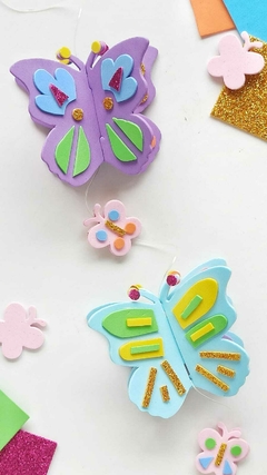 Kit para crear tu cortina flores o mariposas edmin en internet