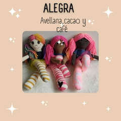 Muñeca tela alegra abrazadora trapitos - comprar online