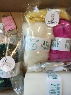 Kit para armar tu muñeco fieltro texturas para crecer vicuñita - comprar online
