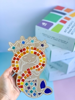 kit de mosaico para niños