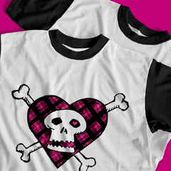 Camiseta Skull Heart (Avril Lavigne) - Tlaco Store, A Loja do Fã de Verdade!