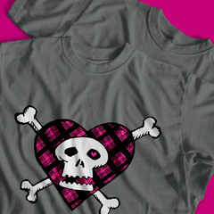 Camiseta Skull Heart (Avril Lavigne) na internet