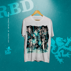 Camiseta Los 5 magníficos (RBD) na internet