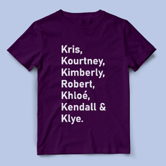 Camiseta Kardashian family (Kardashian) - comprar online