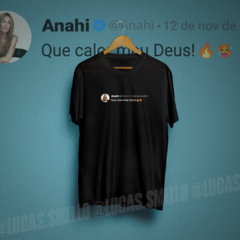 Camiseta Que calor Tweet (Anahi)