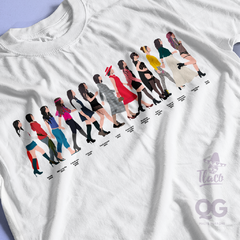 Camiseta Evolução Maite Perroni - Tlaco Store, A Loja do Fã de Verdade!