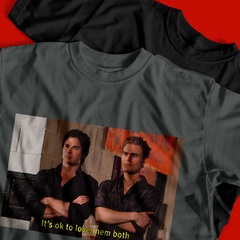 Camiseta Love them both (The vampire diaries) - comprar online