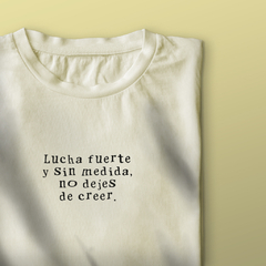 Camiseta Lucha fuerte (RBD) - comprar online