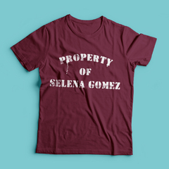 Camiseta Property of Selena Gomez (Selena Gomez) - comprar online
