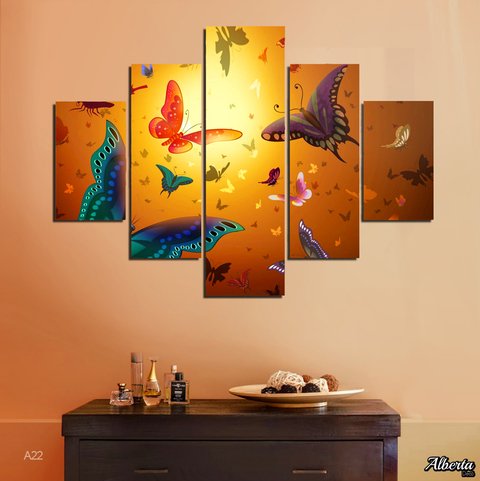 Mariposas Luz - Cuadros Decorativos