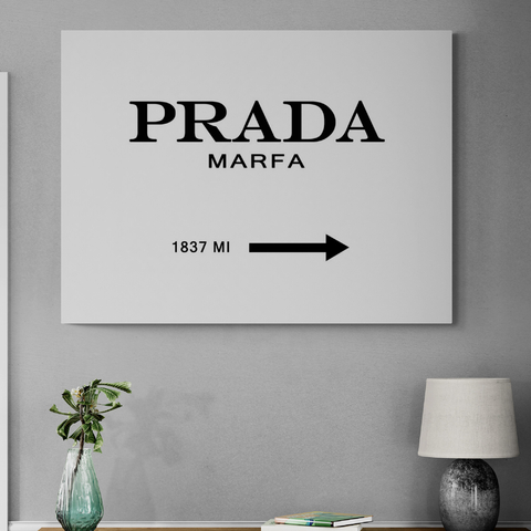 Prada Marfa Cuadro Mural