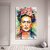 Frida Khalo Multicolor Cuadro Triptico - comprar online