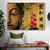 Mural Buddha, Hojas de Bambú y Flor - comprar online