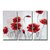 Amapolas Pasión Cuadro Triptico - comprar online