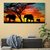Familia Elefantes Mural - comprar online