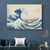 Mural Gran Ola Kanagawa Zen - Alberta Deco Cuadros Modernos - Tienda Online