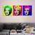 Marilyn Pop Art cuadro triptico - comprar online