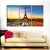 Eiffel Atardecer cuadro Triptico - Alberta Deco Cuadros Modernos - Tienda Online