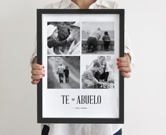 Abuela/o/s LOVE 30x40 · 4 o 9 FOTOS - tienda online