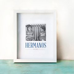 HERMANOS 20x25 - Varios diseños - comprar online