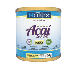 Açaí 100% Pure Rwd 100g Nature Real Nutrition
