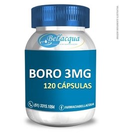 Boro Quelato 3mg 120 cápsulas - comprar online