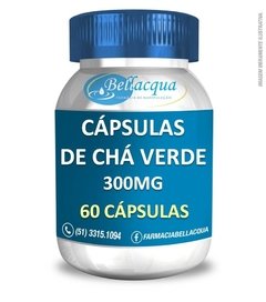 CÁPSULAS DE CHÁ VERDE 300MG 60 CÁPSULAS