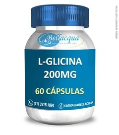 L-Glicina 200mg 60 cápsulas